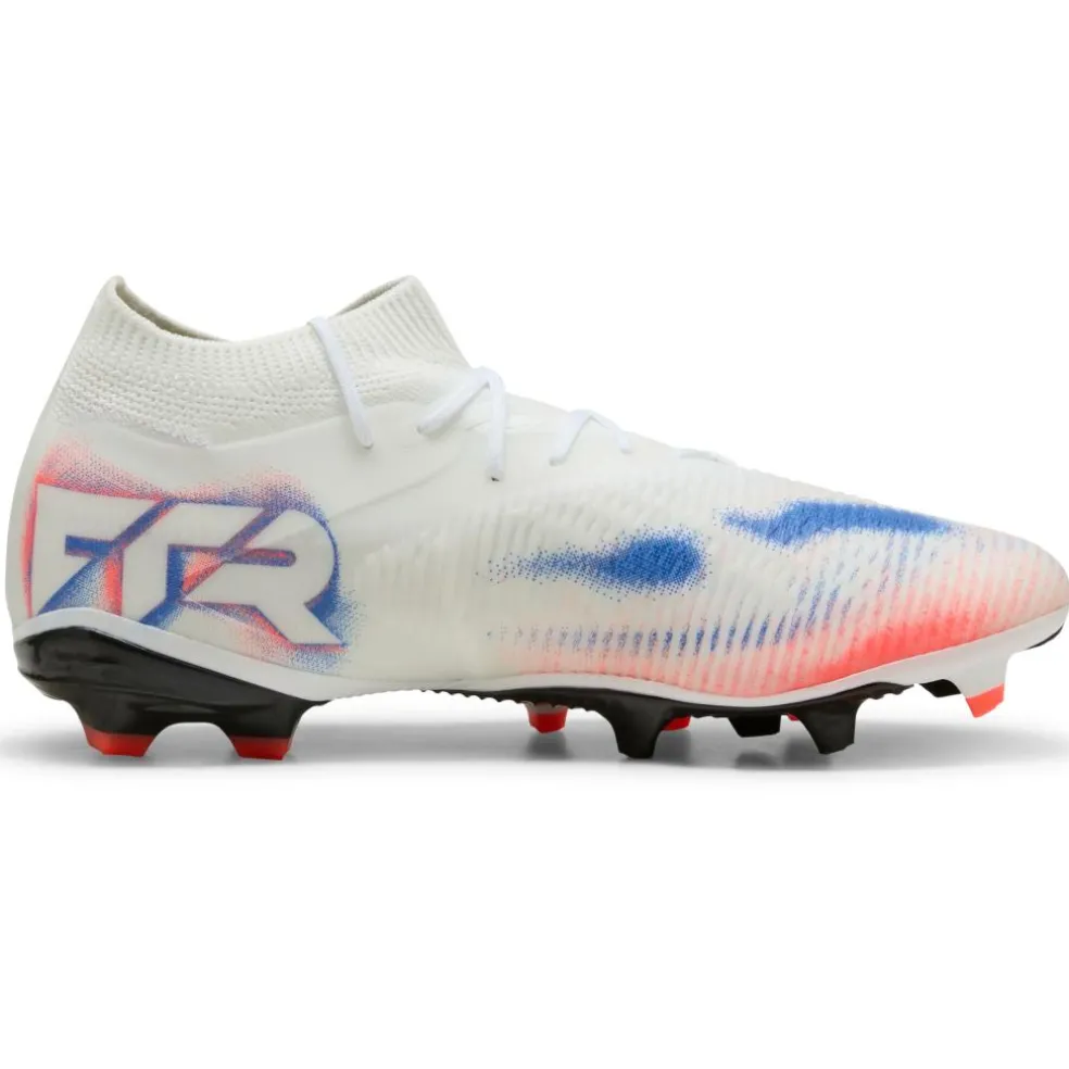 Puma Future 8 Match FG - AG voetbalschoenen PUMA white PUMA black glowing red