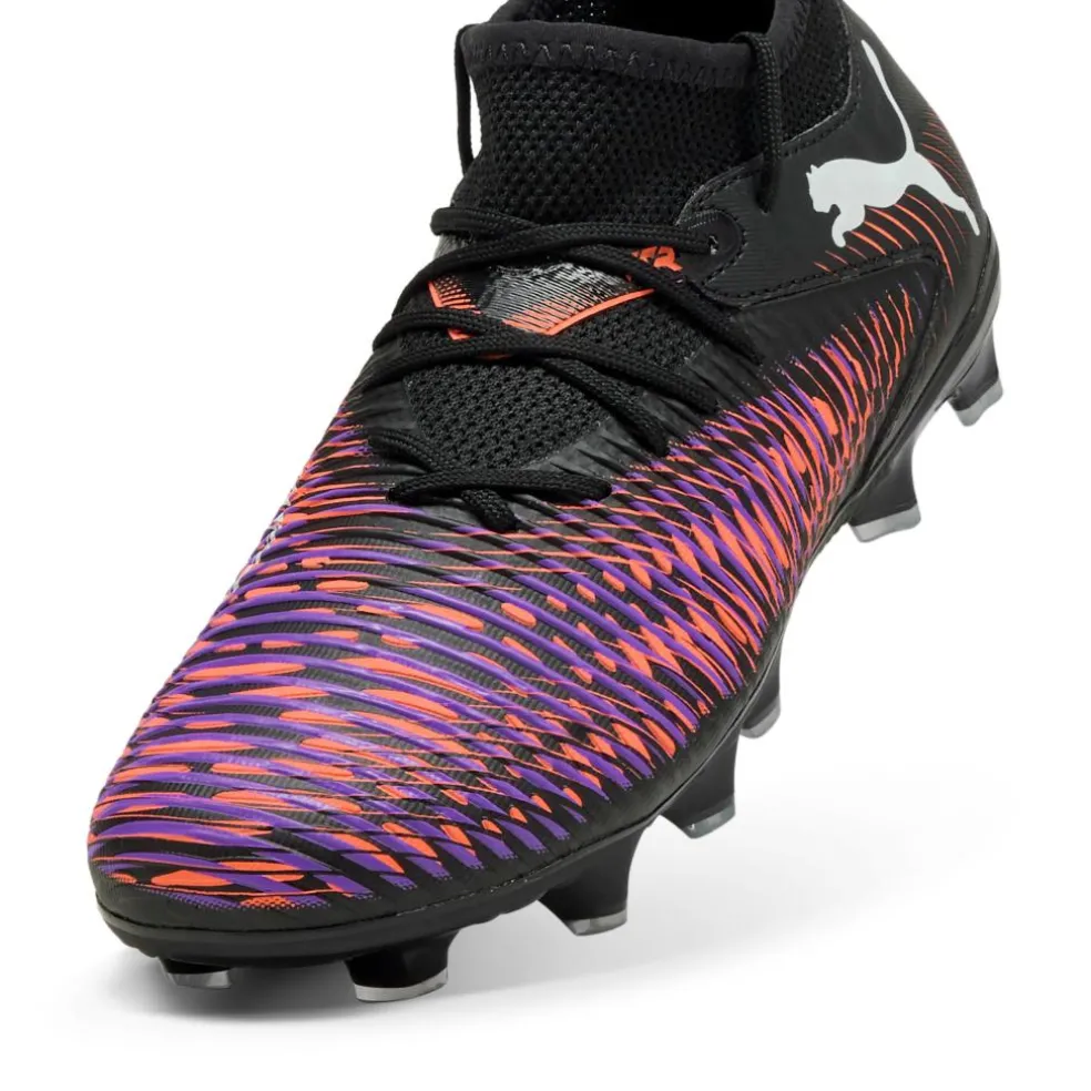 Puma FUTURE 8 MATCH FG AG voetbalschoenen junior PUMA black PUMA white glowing red