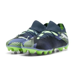 Puma FUTURE 7 MATCH FG AG voetbalschoenen heren grey skies puma white fizzy apple