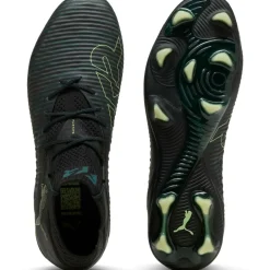 Puma Future 8 Ultimate FG voetbalschoenen PUMA black fizzy licht green terrain