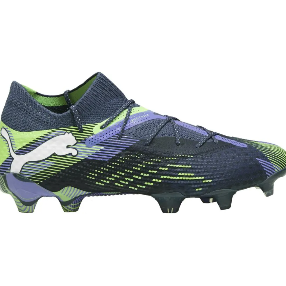 Puma FUTURE 7 ULTIMATE FG AG voetbalschoenen heren grey skies puma white fizzy apple