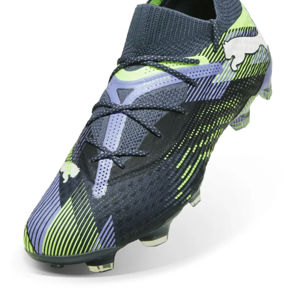 Puma FUTURE 7 ULTIMATE FG AG voetbalschoenen heren grey skies puma white fizzy apple