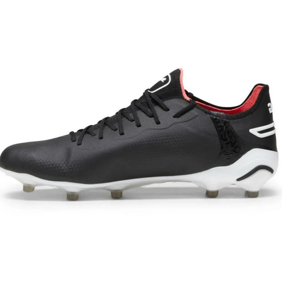 Puma King Ultimate FG AG voetbalschoenen heren PUMA black PUMA white fire orchid