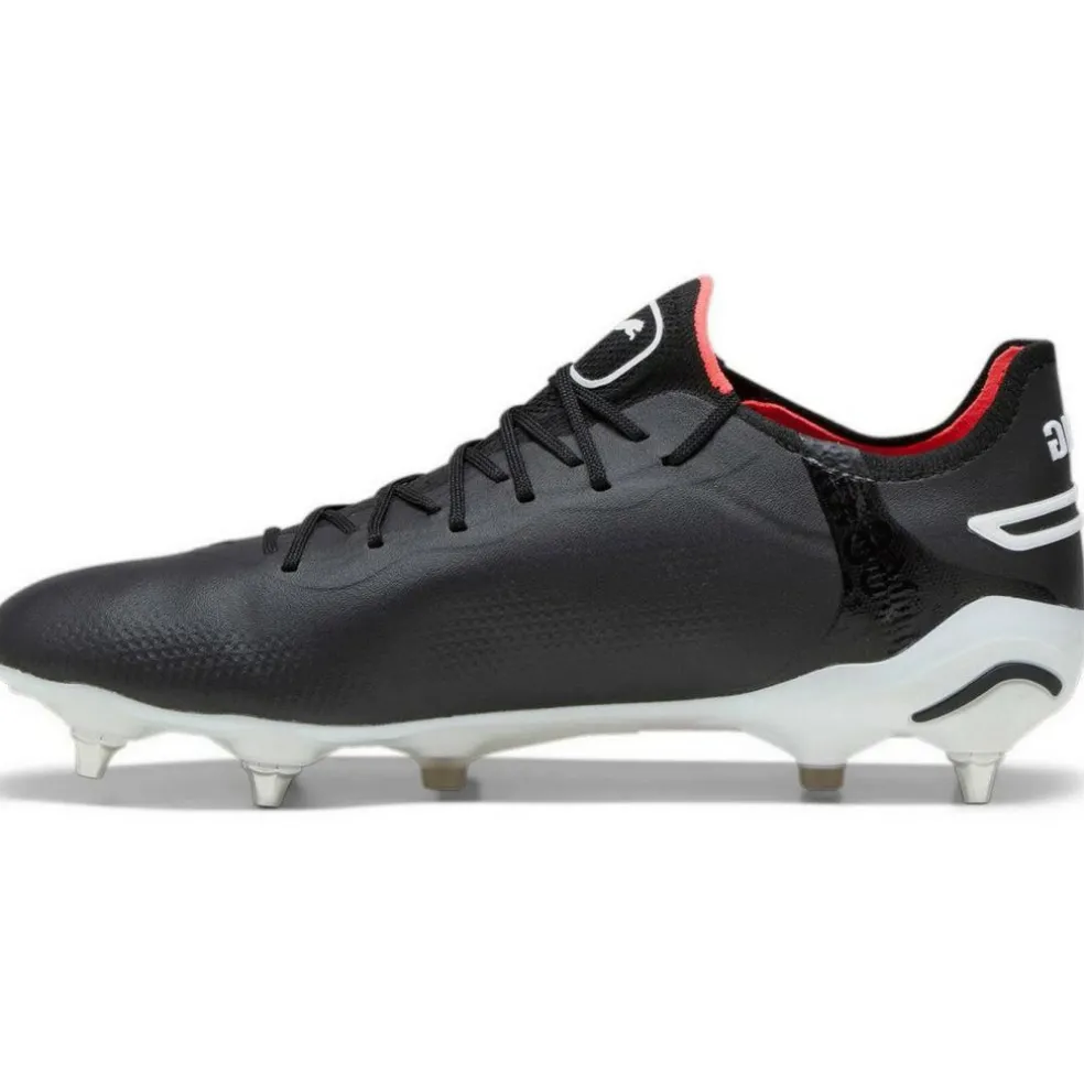 Puma King Ultimate MxSG voetbalschoenen heren PUMA black PUMA white fire orchid