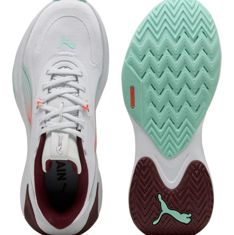 Puma PWR Hybrid fitness schoenen dames puma white ruby shimmer mint melt glowing red