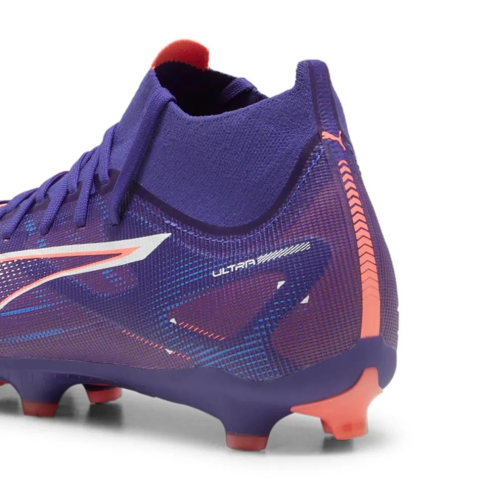 Puma ULTRA 5 MATCH+ FG AG voetbalschoenen heren lapis lazuli PUMA white sunset glow