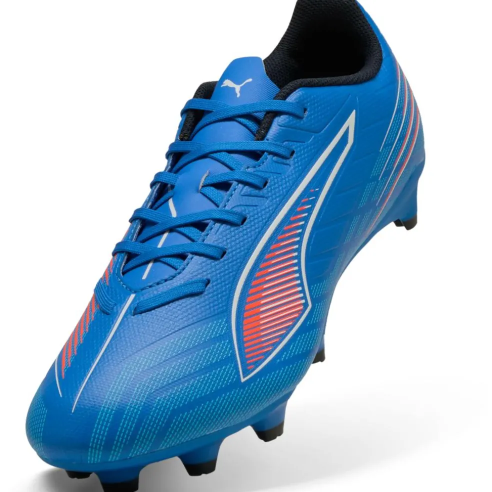 Puma Ultra 6 Play FG - AG voetbalschoenen ultra blue PUMA white glowing red