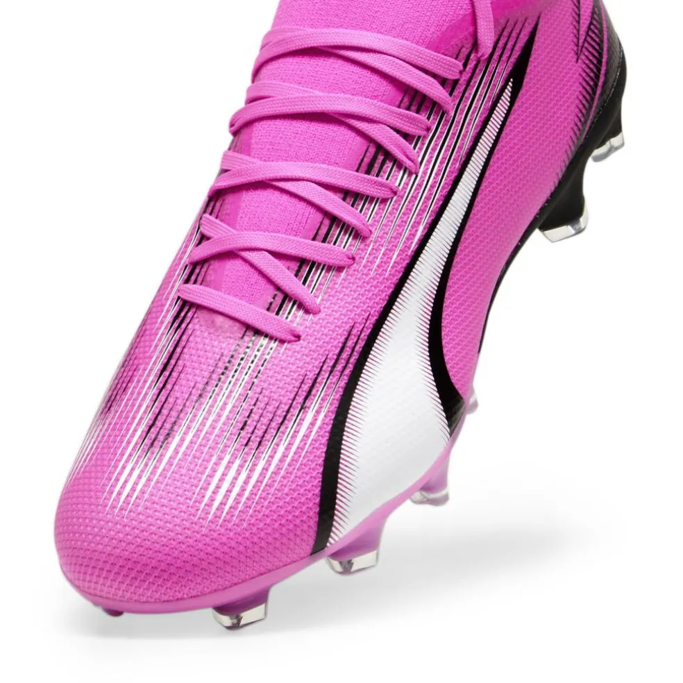 Puma ULTRA MATCH FG AG voetbalschoenen heren poison pink Puma white Puma black