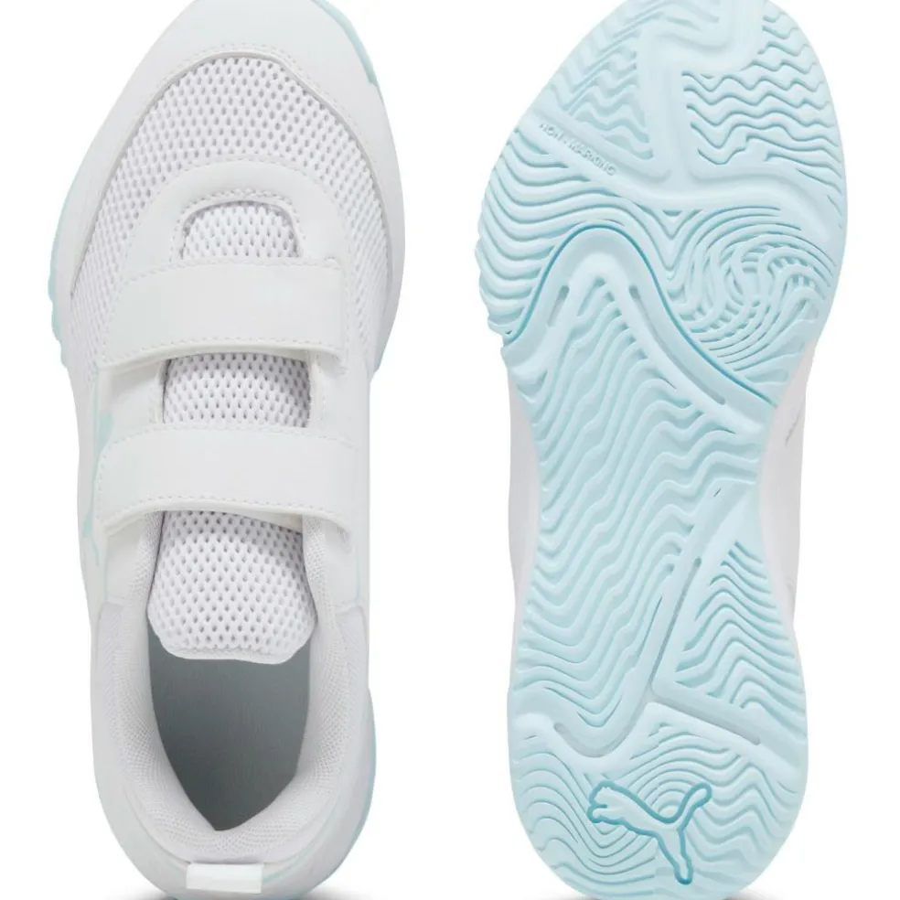 Puma Varion II indoorschoenen junior Puma white light aqua