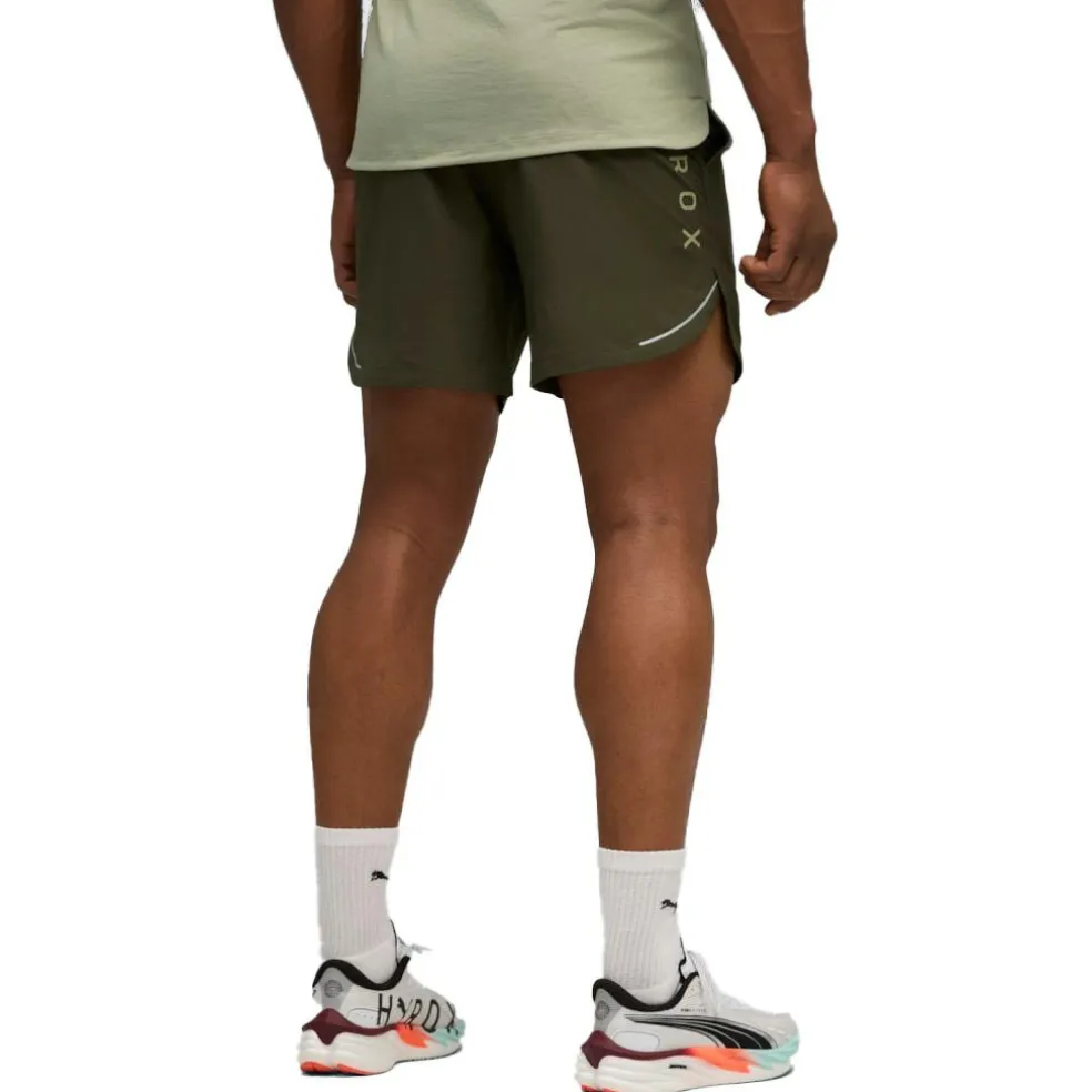 Puma x HYROX ULTRAWEAVE short heren dark olive