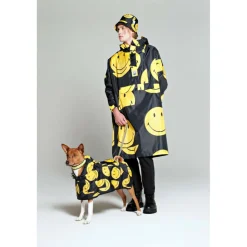 Rainkiss All Smiles X Smiley regenponcho black