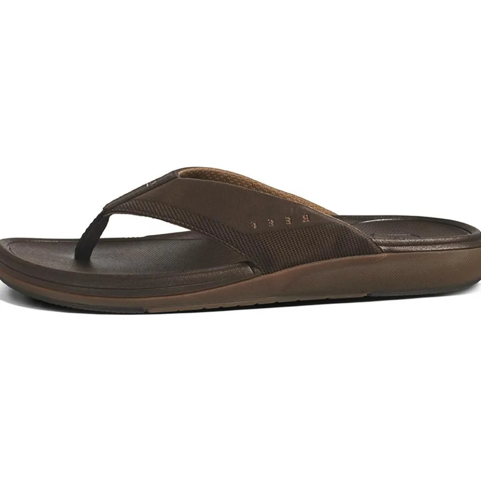 Reef Cushion Norte slippers heren dark brown