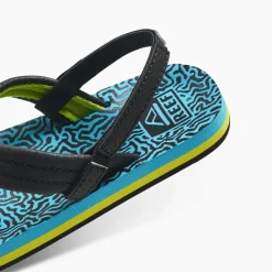 Reef Little Ahi sandalen junior blue coral