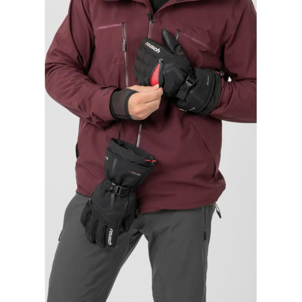 Reusch Down Spirit GORE-TEX handschoenen heren black silver