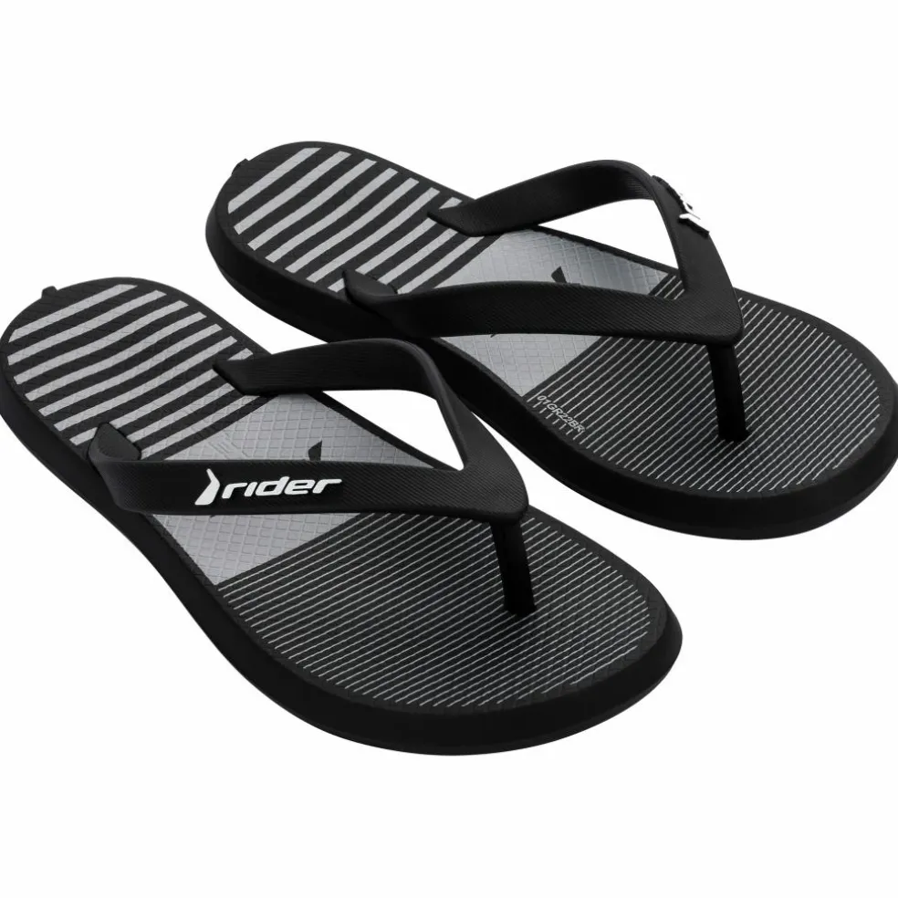 Rider R1 Style Kids slippers junior black grey