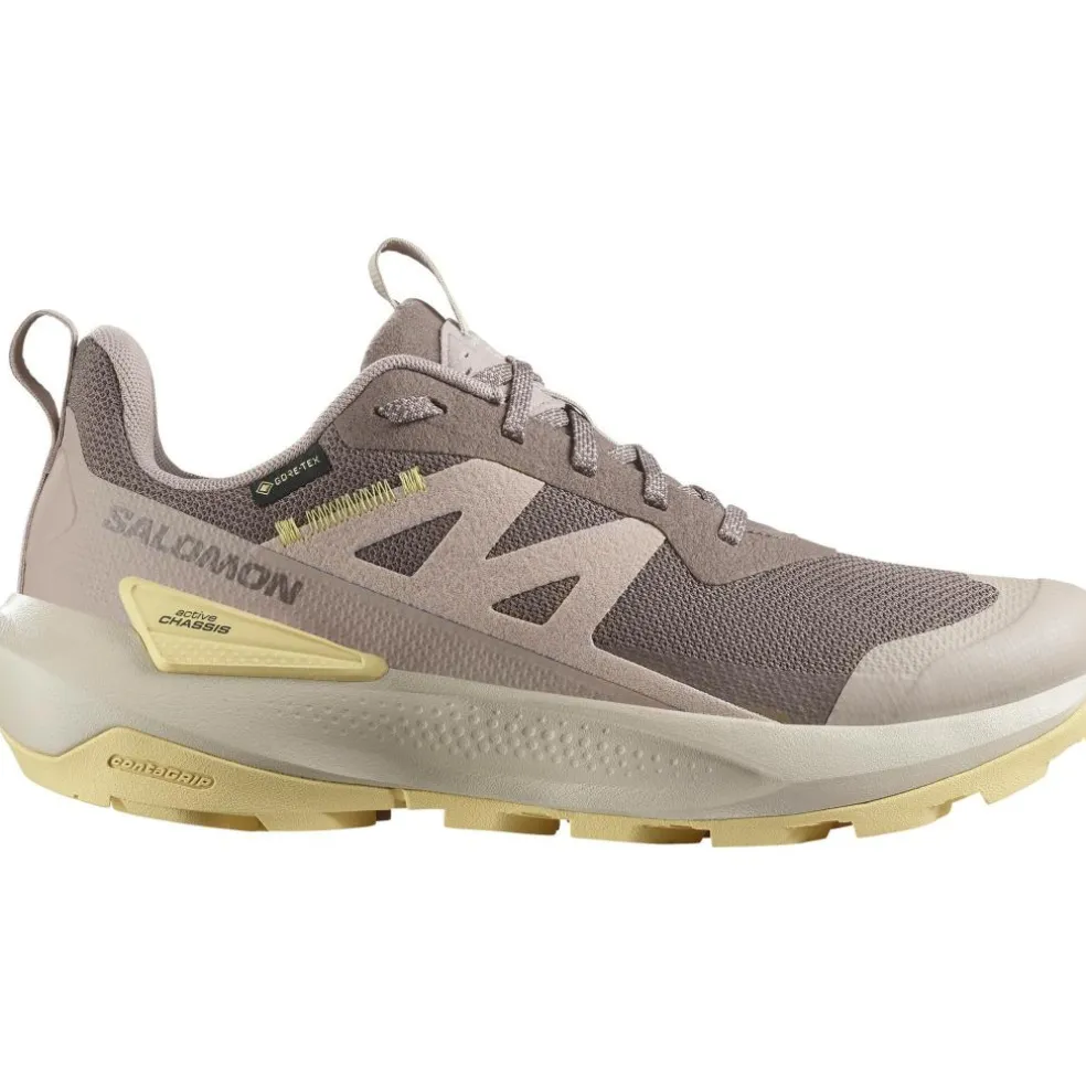 Salomon ELIXIR ACTIV GORE-TEX wandelschoenen dames iron etherea tuc sunlight