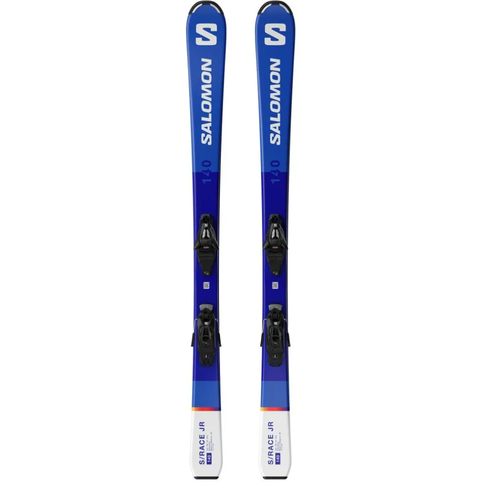 Salomon S/Race M 24 - 25 ski's junior met C5 GW binding