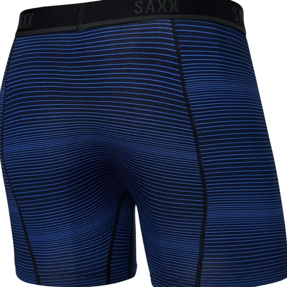 SAXX Kinetic Light-Compression sportonderbroek heren variegated stripe blue