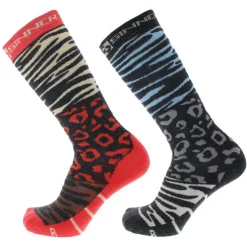 Sinner Animal skisokken dames 2-pack - EU 42 - 44