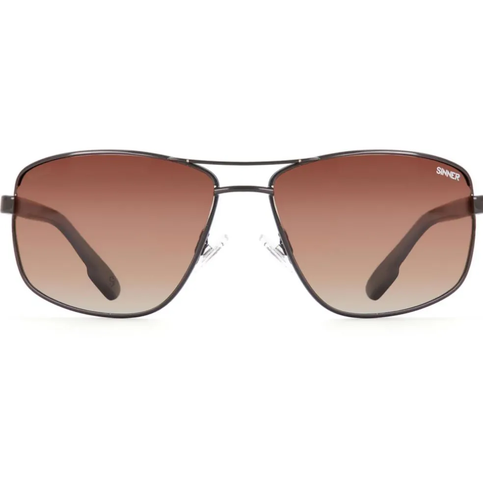 Sinner Brandon zonnebril gradient brown brown metal