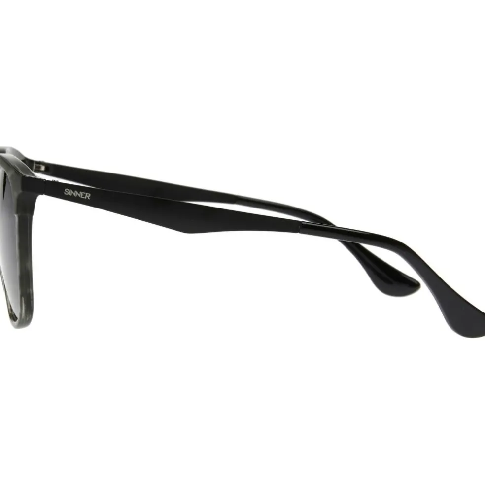 Sinner Cowell zonnebril gradient smoke matte black grey tortoise