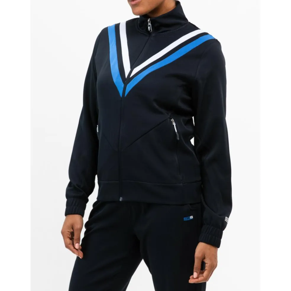 Sjeng Sports Aveli trainingsjack dames dark blue