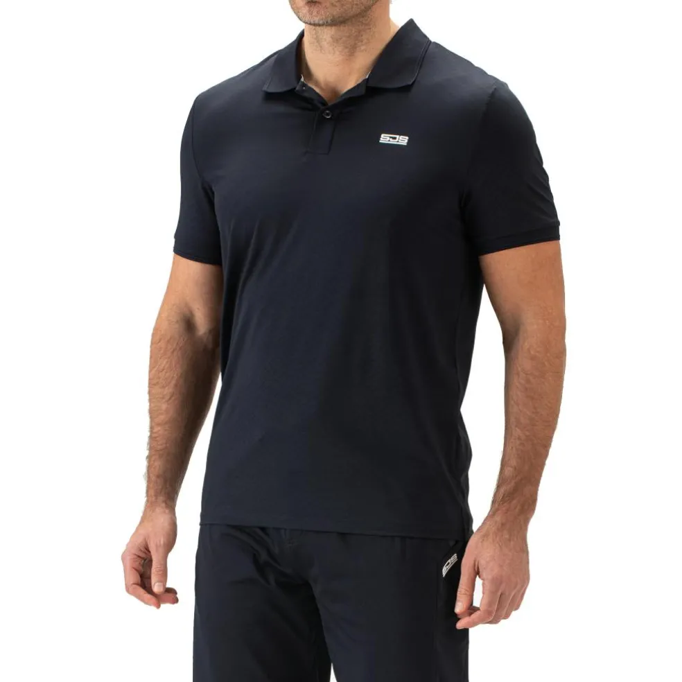 Sjeng Sports Blade tennispolo heren dark blue