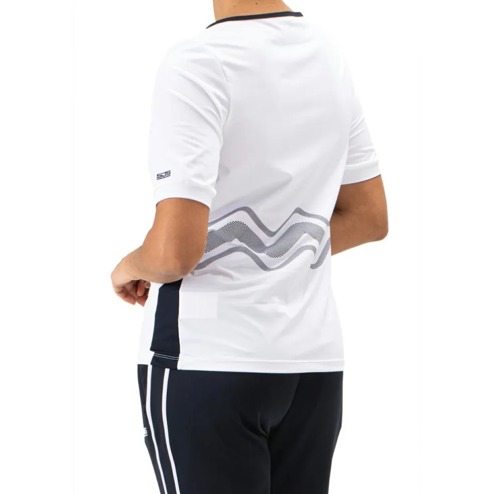 Sjeng Sports Ise tennisshirt dames real white