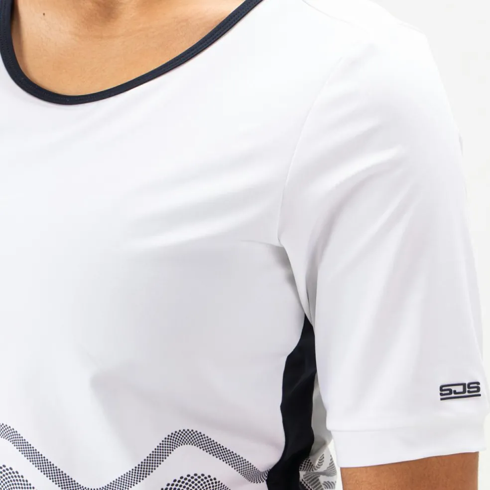 Sjeng Sports Ise tennisshirt dames real white