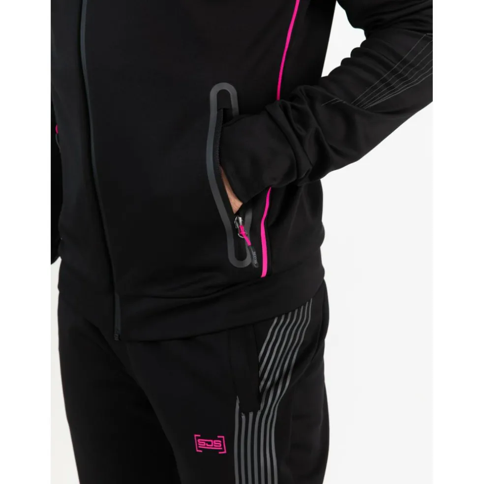Sjeng Sports Oran trainingsjack heren black