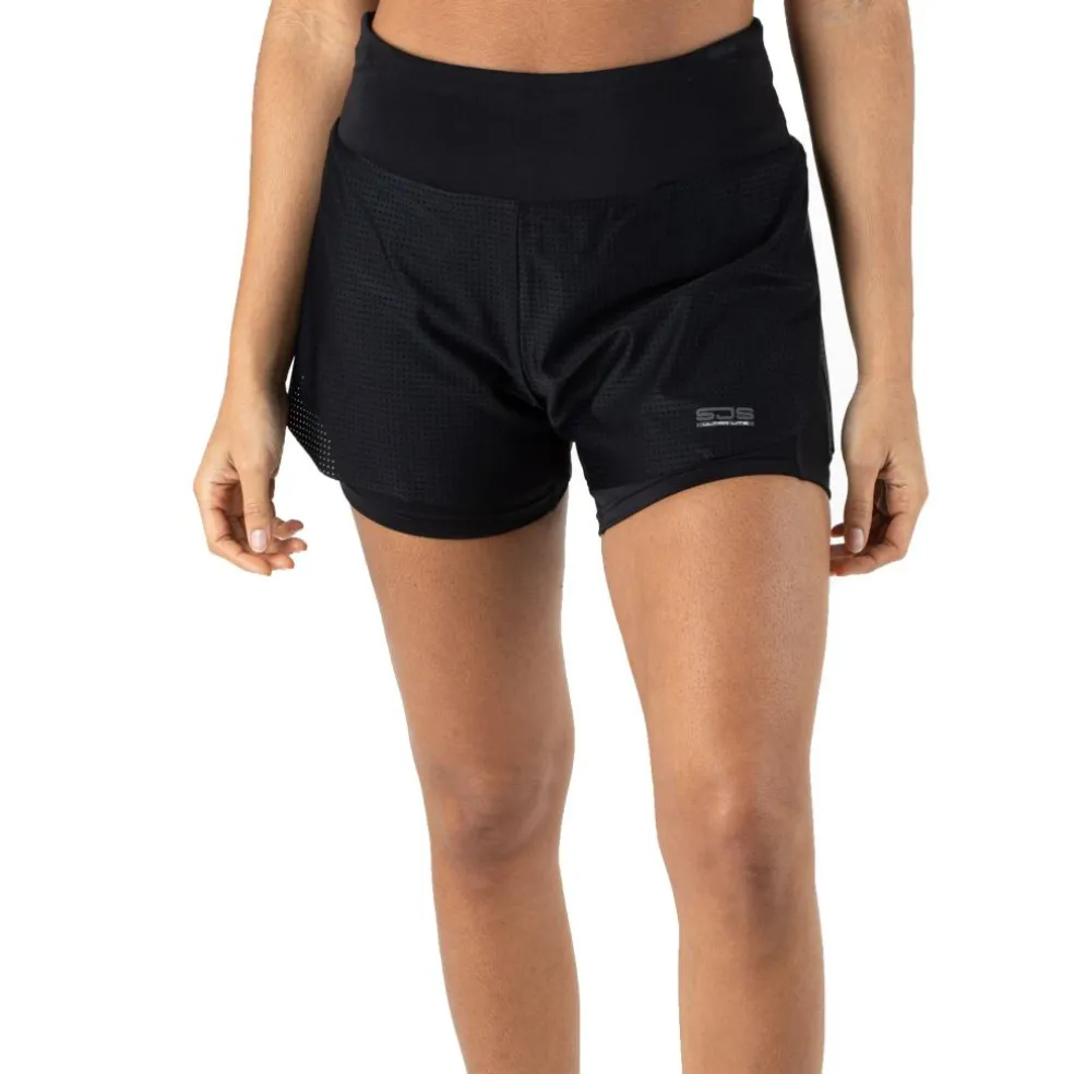 Sjeng Sports Puck hardloopbroek dames black