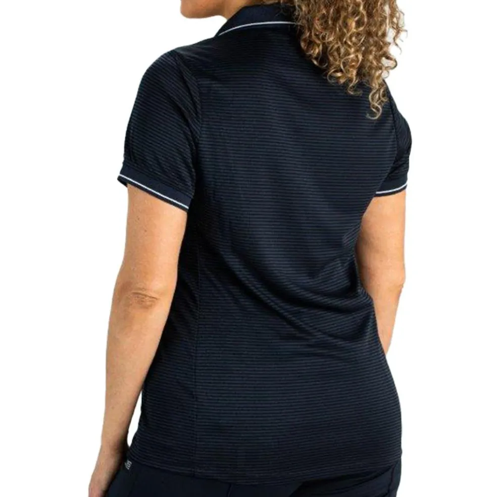 Sjeng Sports Slam plus size tennispolo dames dark blue