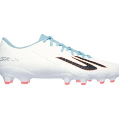 Skechers SKX_2 Academy FG voetbalschoenen heren white turquoise pink