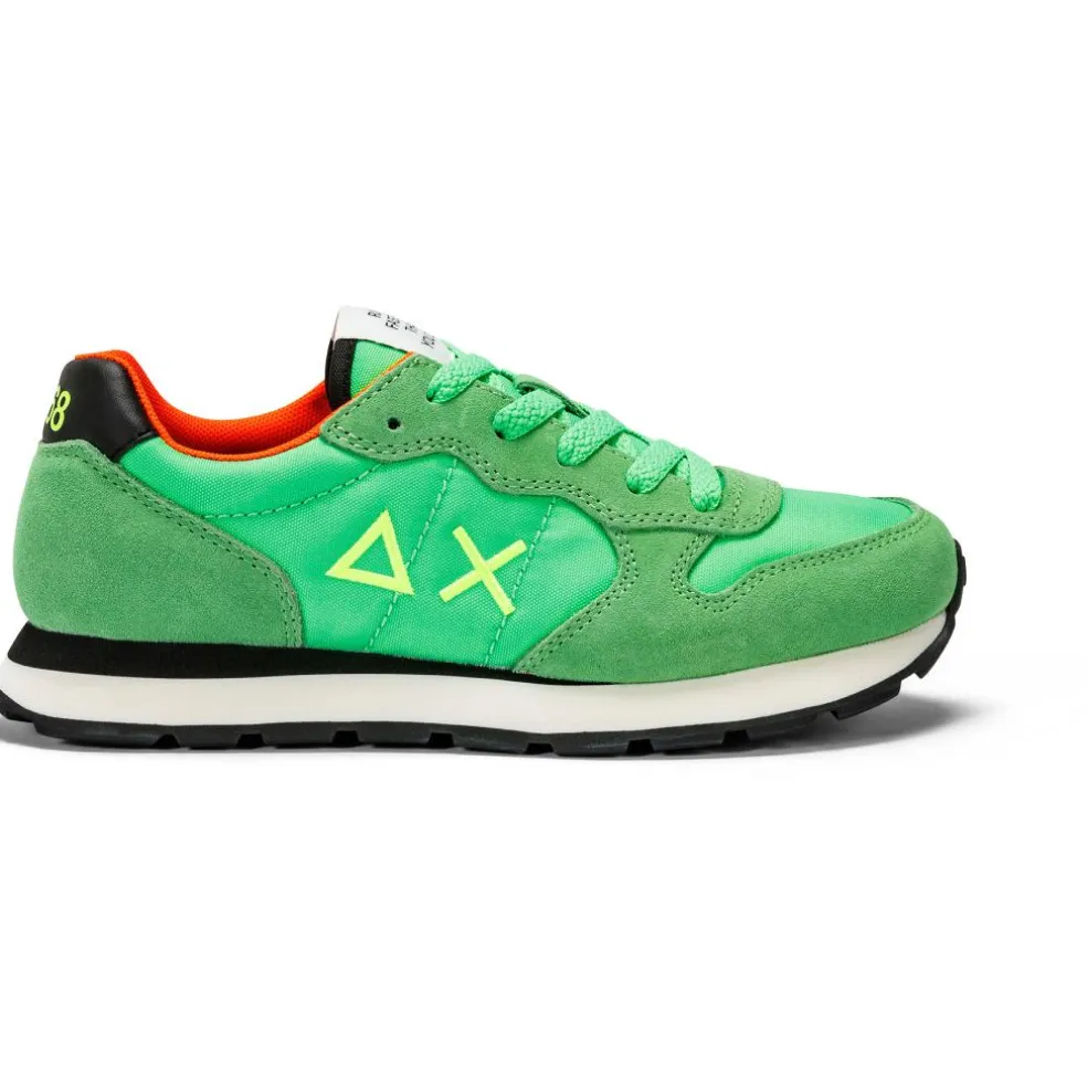 SUN68 Boy's Tom Solid schoenen junior green fluo