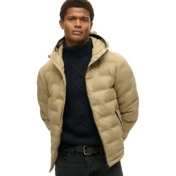 Superdry winterjas heren canyon sand brown