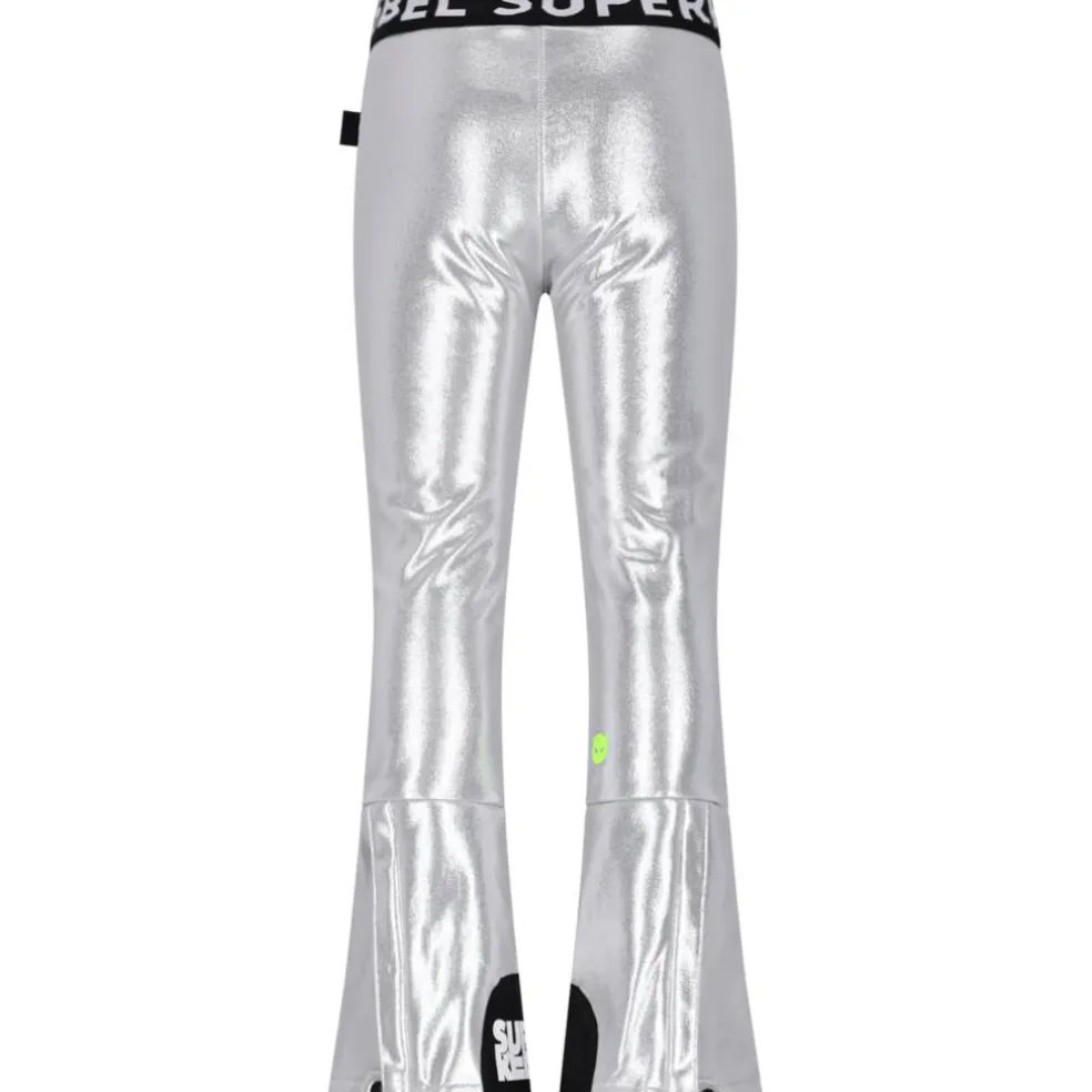 SuperRebel SPEAK skibroek junior silver foil