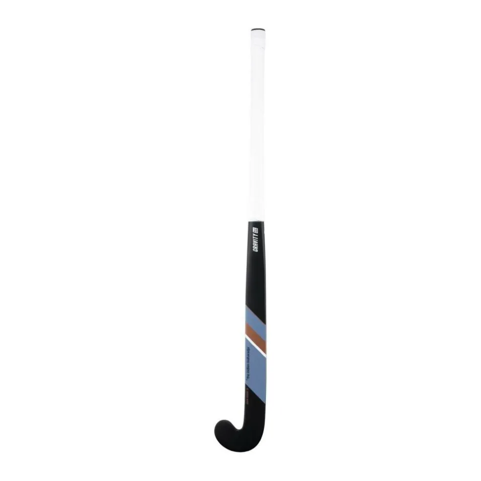 The Indian Maharadja Gravity 10 Mid Bow zaalhockeystick black copper white grey blue