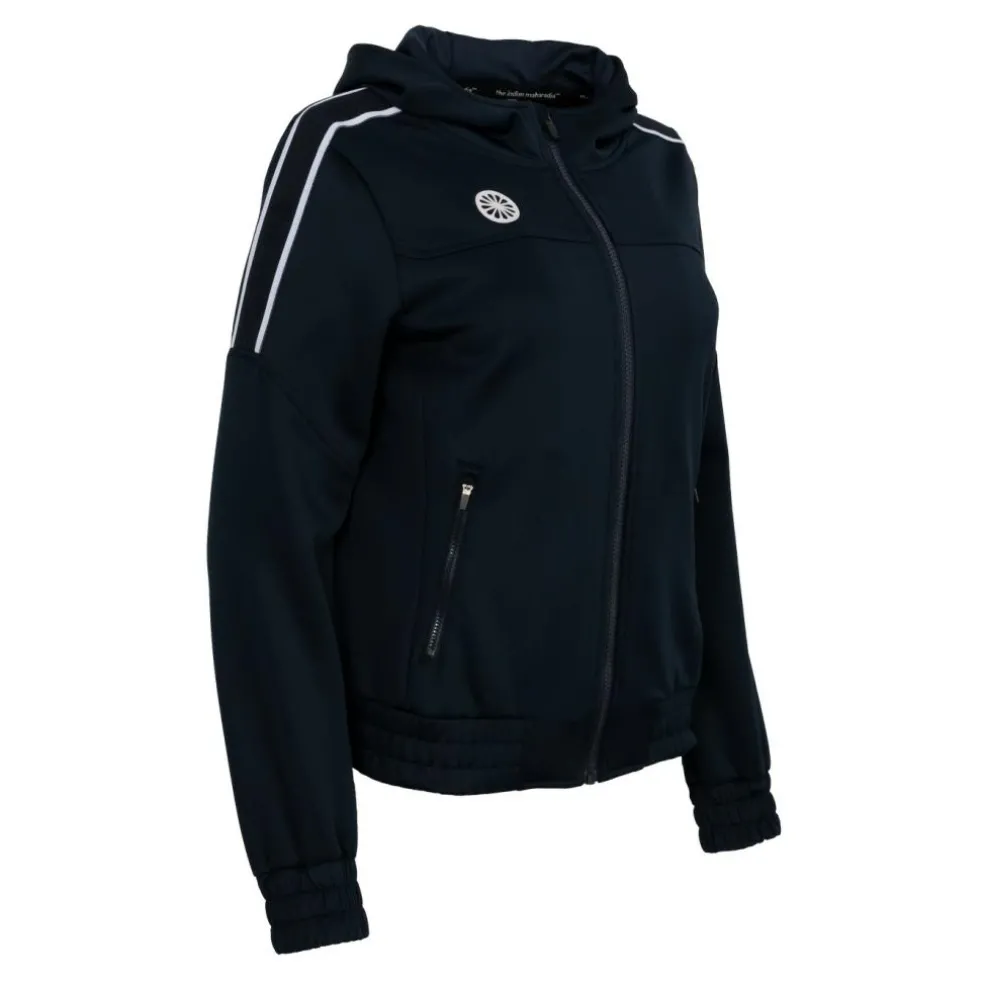 The Indian Maharadja Jaipur Performance Hooded trainingsjack dames navy