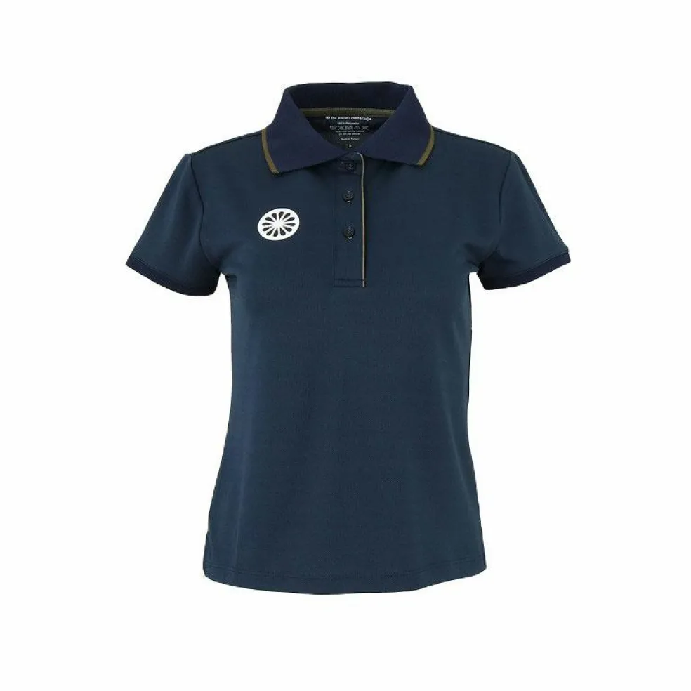 The Indian Maharadja Kadiri Pique tennispolo dames navy
