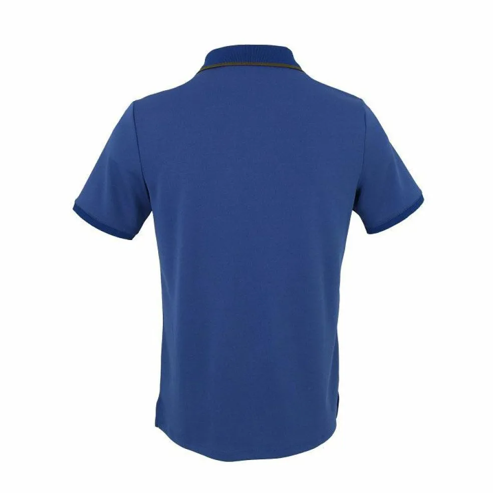 The Indian Maharadja Kadiri Pique tennispolo heren violet blue