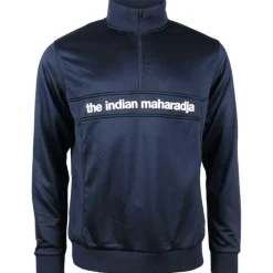 The Indian Maharadja  Poly Terry Half Zip hockeytrui heren navy