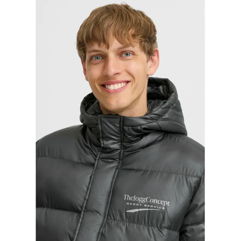 TheJoggConcept Alex winterjas heren ebony