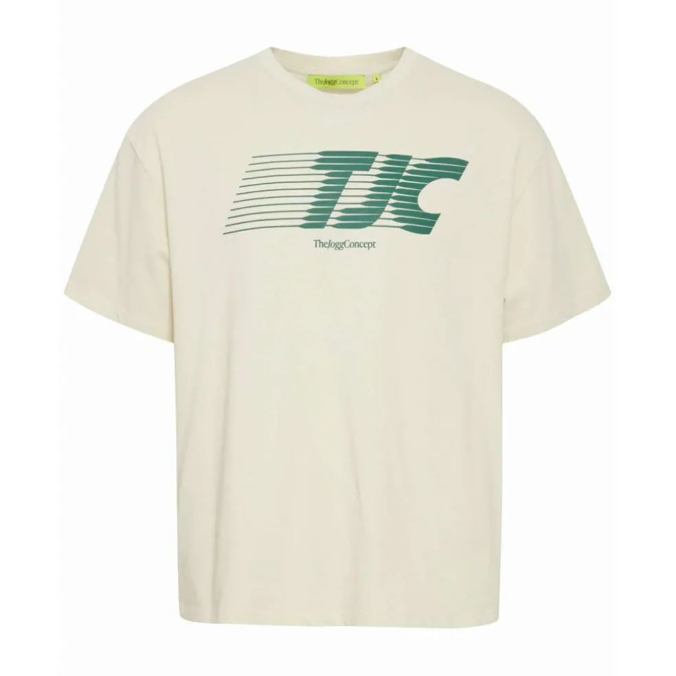 TheJoggConcept Silas Logo shirt heren birch